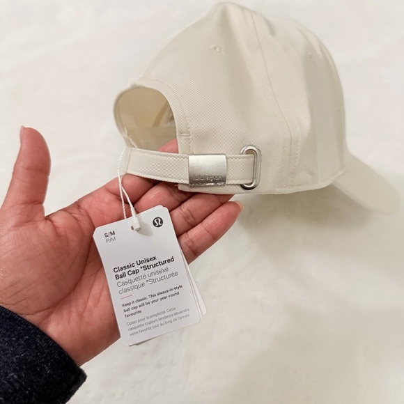 Lululemon Classic Unisex Cream Ball Cap Structure main image 4